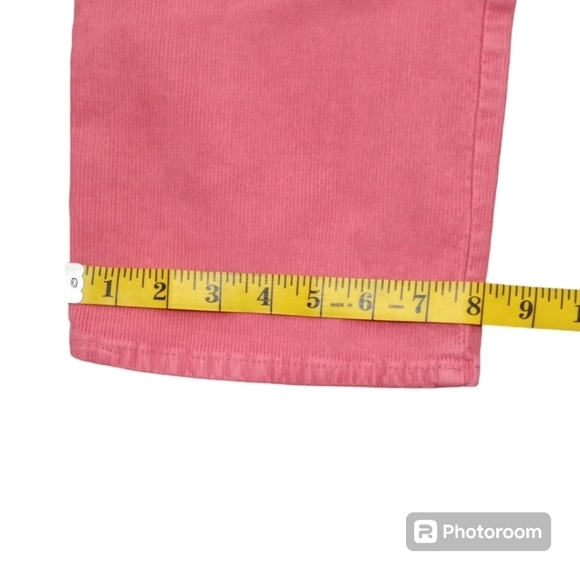 Lucky Brand Mid Rise Slim Fit Cropped Corduroy Jeans Size 12 - Picture 12 of 15